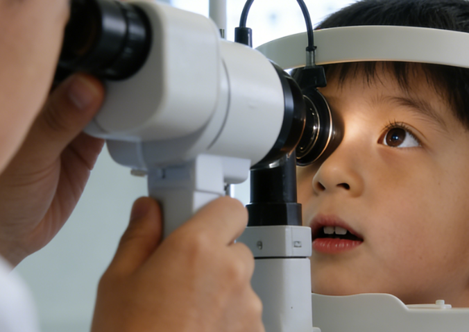 孩子近視
